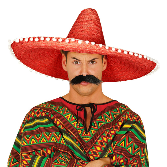 Sombrero Stor - Röd