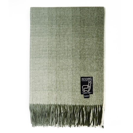Horizon throw pläd – Botanic green