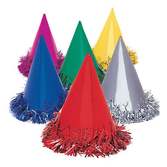 Partyhattar med Frans - 6-pack