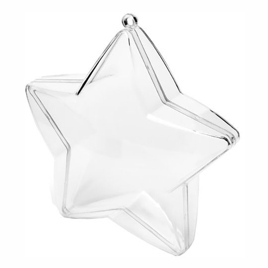 Presentaskar Stjärnor Transparenta - 3-pack