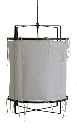 Malibu Lampskärm White line