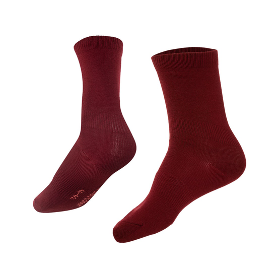 North Outdoor All Day Basic merinosockor rabarberröda 36-39