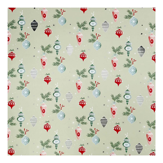 Presentpapper Julgranskulor
