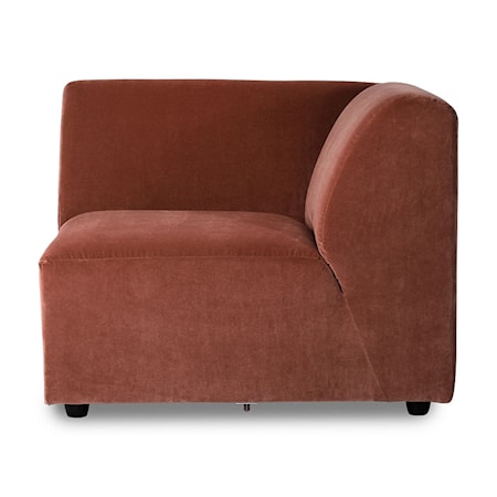 Jax couch: element höger slutdel Magnolia