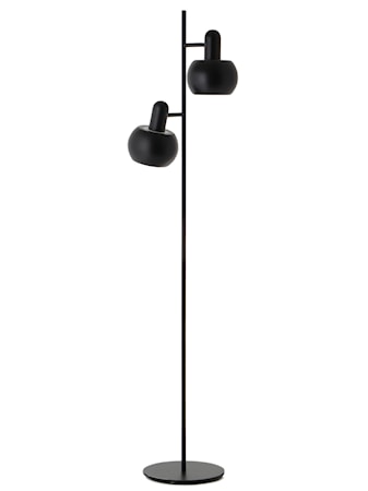 BF 20 Double Golvlampa Matt Svart
