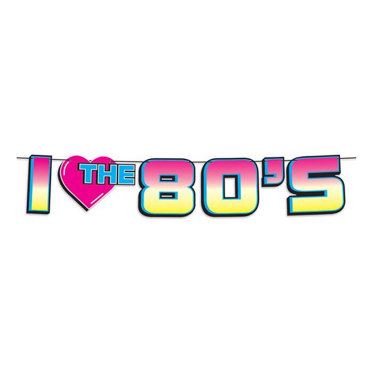 I Love The 80s Girlang