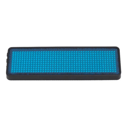 LED Namnbricka - Blå