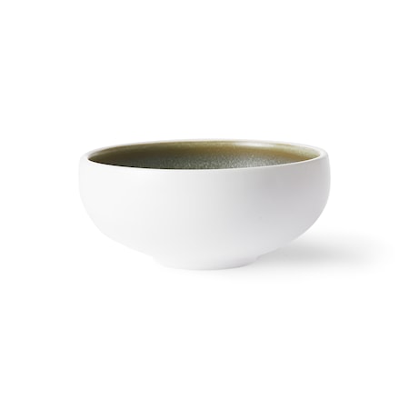 Home Chef Ceramics Skål White/Green