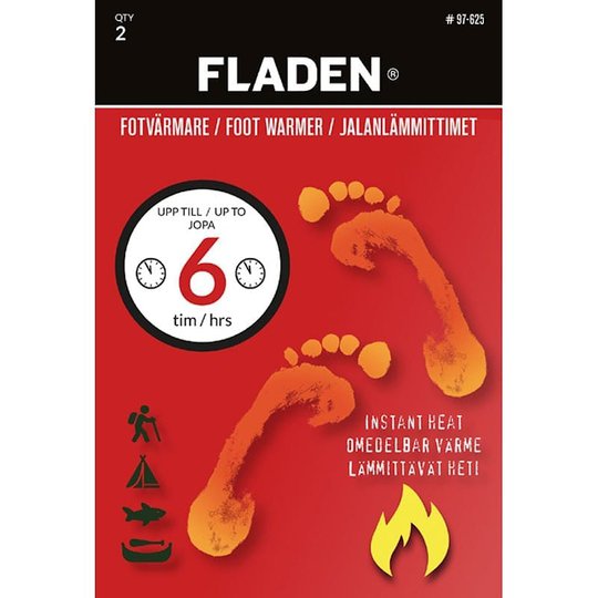 Fladen fotvärmare 2st/pkt