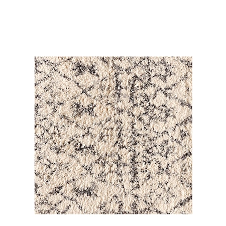 Shaggy Print Matta 185x280 offwhite/taupe
