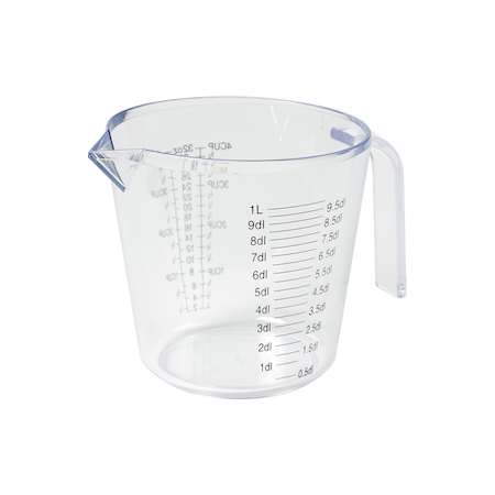 Funktion Måttkanna 1 l Transparent
