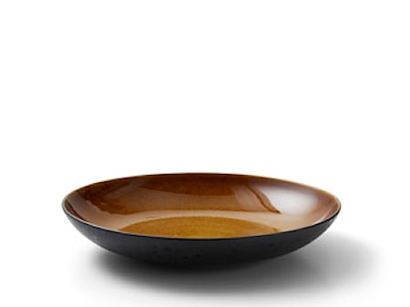 Fad Ø40 cm sort/amber Bitz