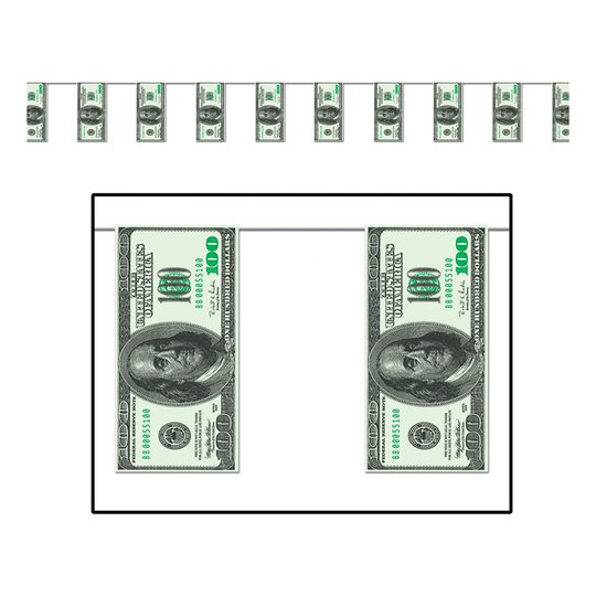 Flaggirlang 100-dollarsedlar
