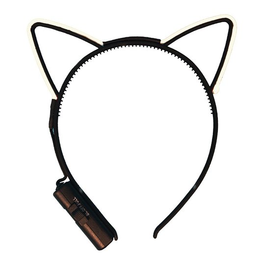 LED Kattöron - Vit