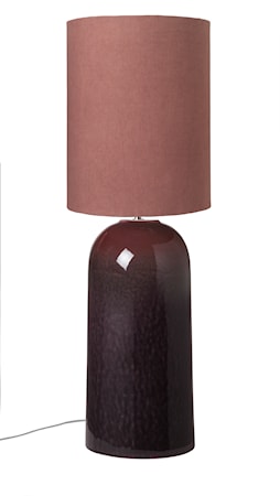 Asla Lampa med skärm 28x100 cm Röd/ Rosa