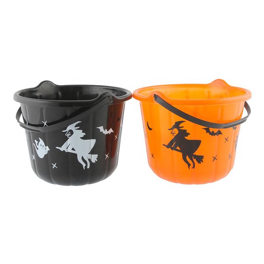 Hink Halloween med Handtag - 1-pack