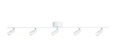 Cato Slim Skena 5 spotlights 120 cm Vit