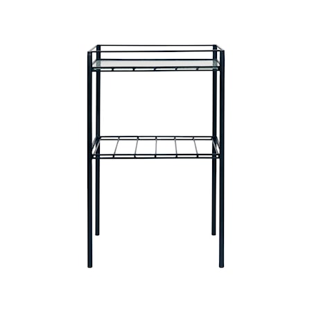 Sidobord Gany Svart