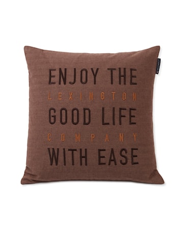 Kuddfodral Good Life Bomull Flanell