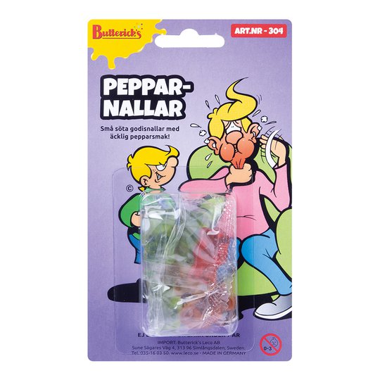 Pepparnallar Skämtartikel