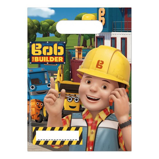 Kalaspåsar Byggare Bob - 6-pack