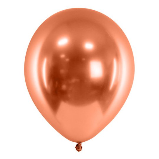 Ballonger Krom Koppar - 10-pack