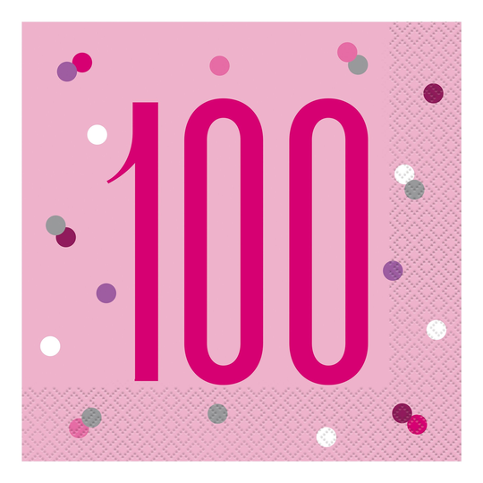 Papperservetter Siffra Rosa - Siffra 100