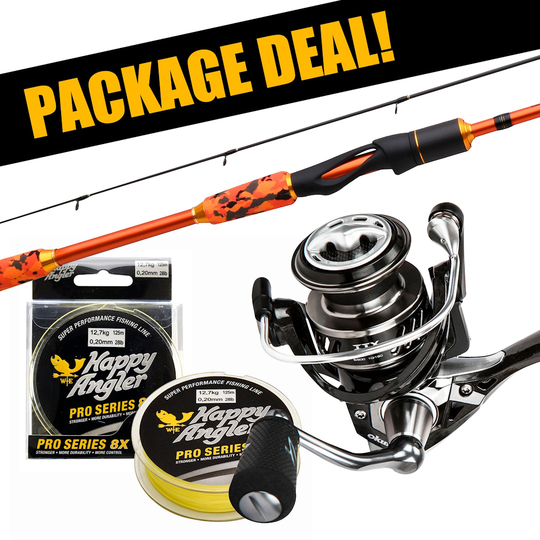 Patriot Fireball Xtreme Zander + Okuma ITX haspelset med flätlina