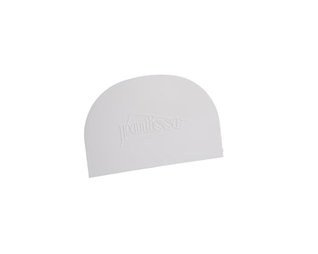 Degskrapa 12cm Vit plast