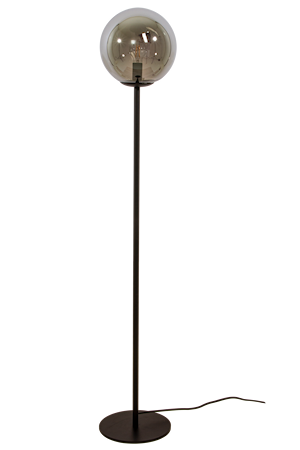 Molekyl Golvlampa Svart/Rök IP20