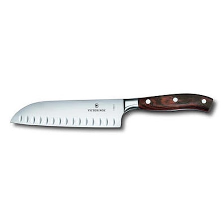 Grand Mâitre Santokukniv Trähandtag 17 cm