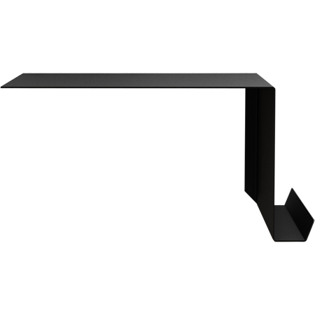 Hylla Shelve02 Höger Svart
