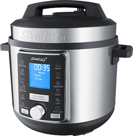 Steba Tryckkokare 6L, 12 program, timer