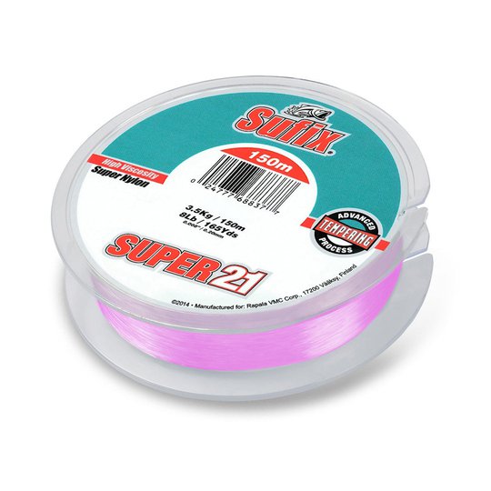 Sufix Super 21 150 m rosa monofilament lina