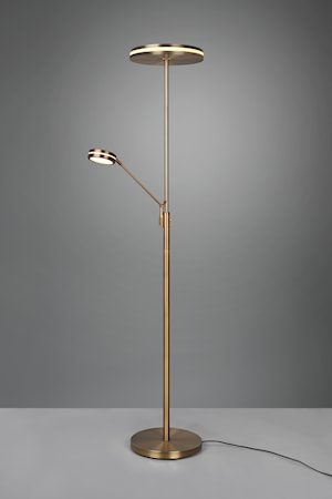 Franklin LED Golvlampa uplight Antik mässing
