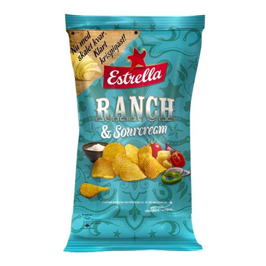 Estrella Ranch & Sourcream - 175 gram