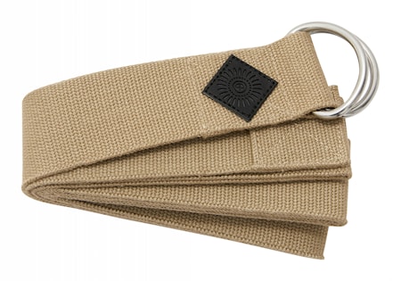 Yoga Bälte Bomull Beige