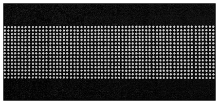 Dots All-round Matta 55x80 cm Svart
