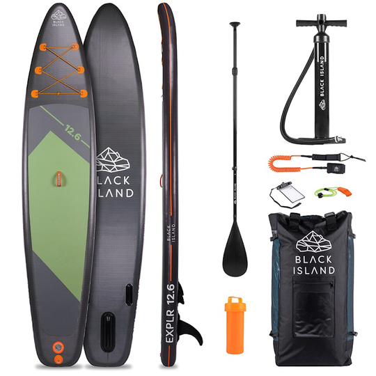 Black Island EXPLR SUP-bräda 12'6"