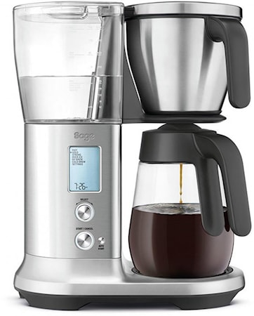 the Sage Precision Brewer med glaskanna