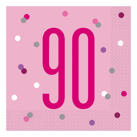 Papperservetter Siffra Rosa - Siffra 90