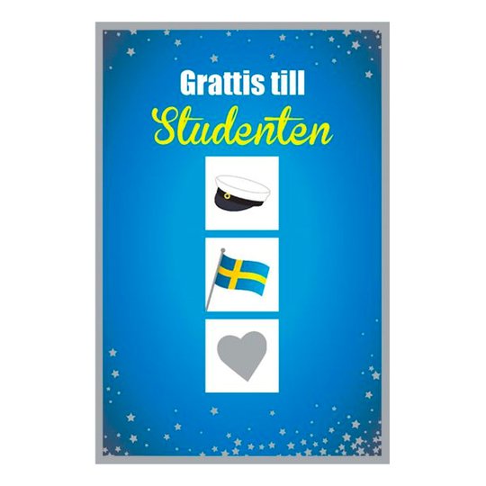 Studentkort Grattis Till Studenten
