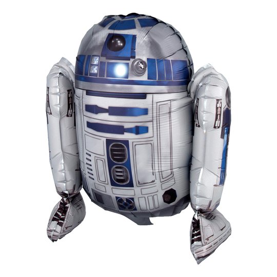 Folieballong Star Wars R2-D2 Sittande