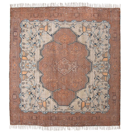 Matta kvadratisk overtufted 250 x 250 cm