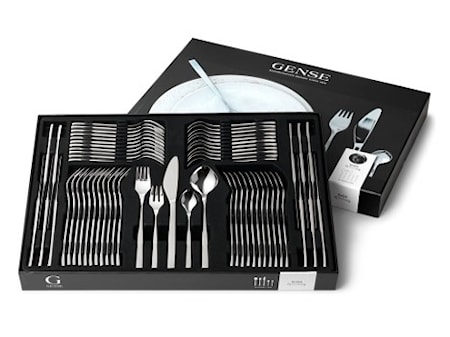 Bestickset Fuga 60 delar Matt/Blank stål