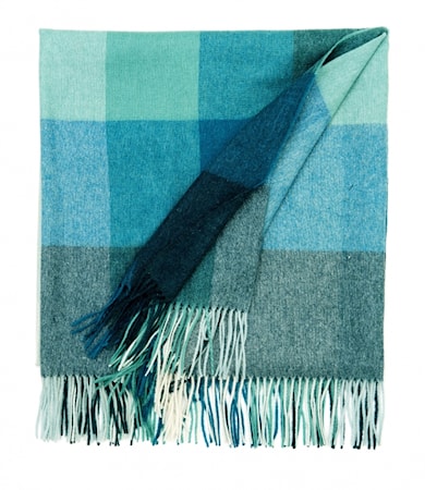 Inca stones throw pläd – Jungle green