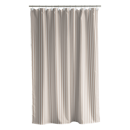 Duschdraperi 180x200 Nordic Taupe