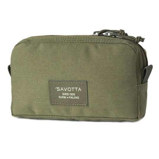 Savotta Horizontal Pouch S grön vågrät ficka