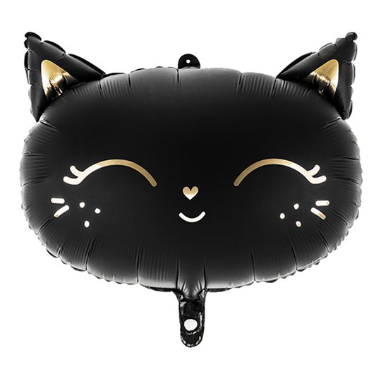 Folieballong Katt Svart - 1-pack