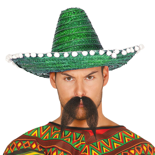 Sombrero Färgad - Grön